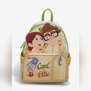 Loungefly Pixar Up Disney Carl And Ellie Mailbox Backpack NWT